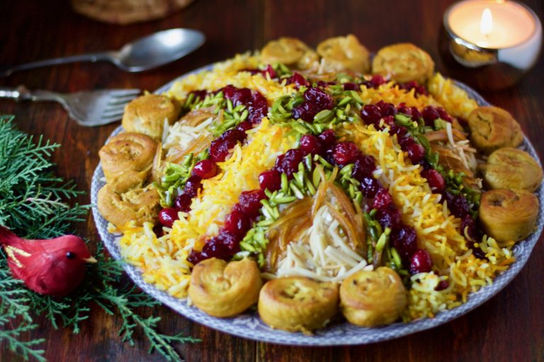 طرز تهیه مرصع پلو مجلسی